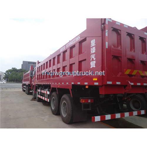 Shanqi 50T 8 * 4 375hp camion à benne basculante